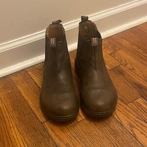 Blundstone Dark Brown Leather Chelsea Boots